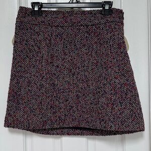 The Limited Chic Multicolor Tweed Skirt